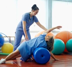 Terapevtske vaje za osteohondrozo